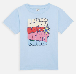 BB Bubbly SS Tee - Blue Bell